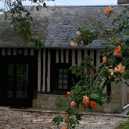 La Bouillerie Du Manoir Des Breholles Otel Goustranville Dış mekan fotoğraf