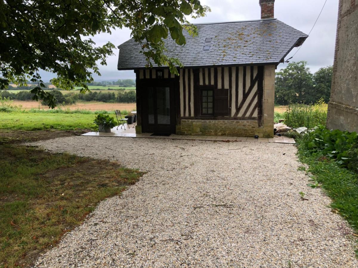 La Bouillerie Du Manoir Des Breholles Otel Goustranville Dış mekan fotoğraf