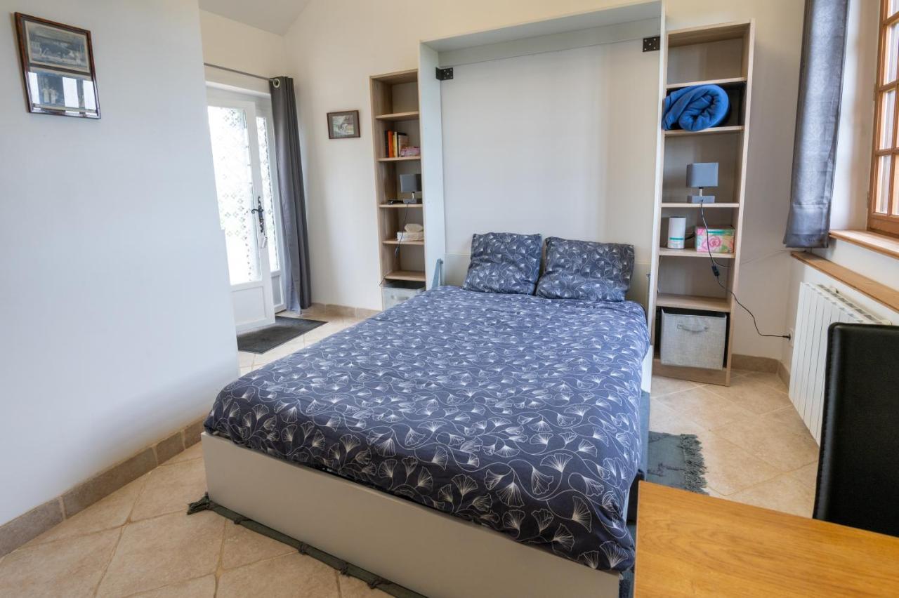 La Bouillerie Du Manoir Des Breholles Otel Goustranville Dış mekan fotoğraf
