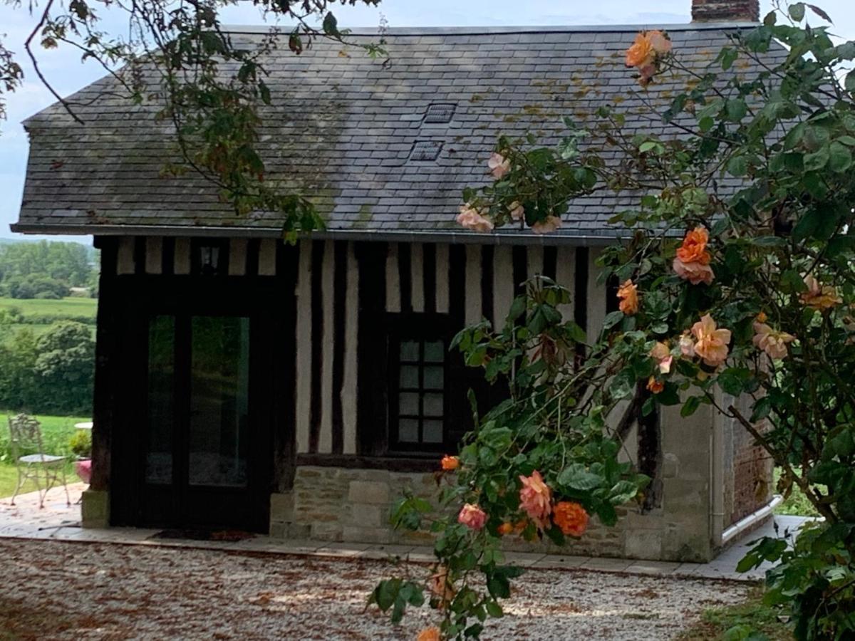 La Bouillerie Du Manoir Des Breholles Otel Goustranville Dış mekan fotoğraf